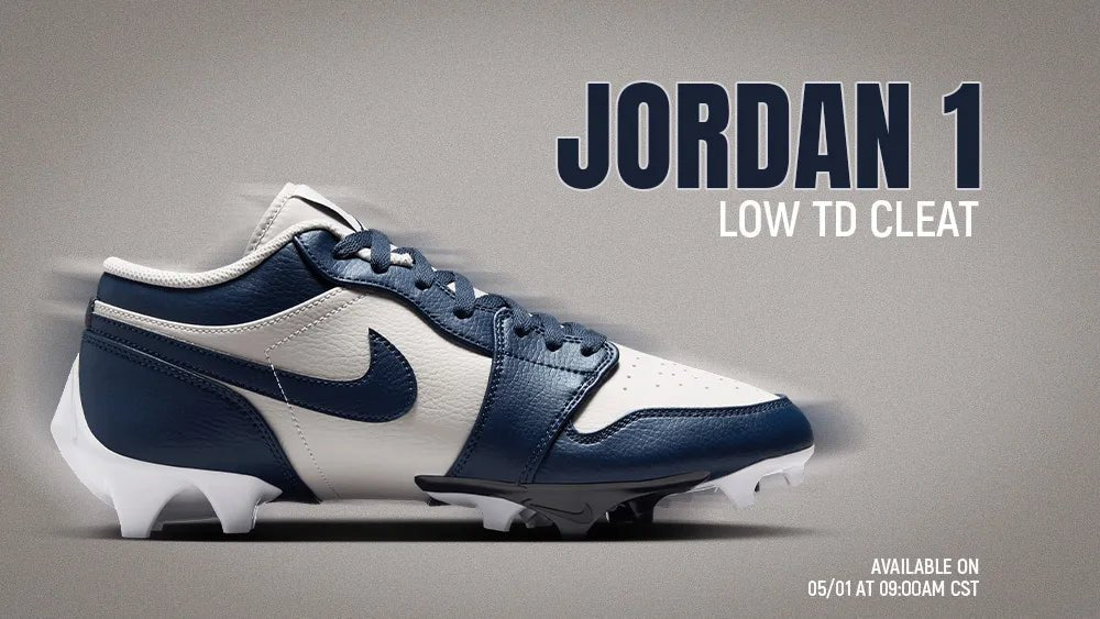 JORDAN 1 LOW TD CLEAT : SPEED STARTS HERE