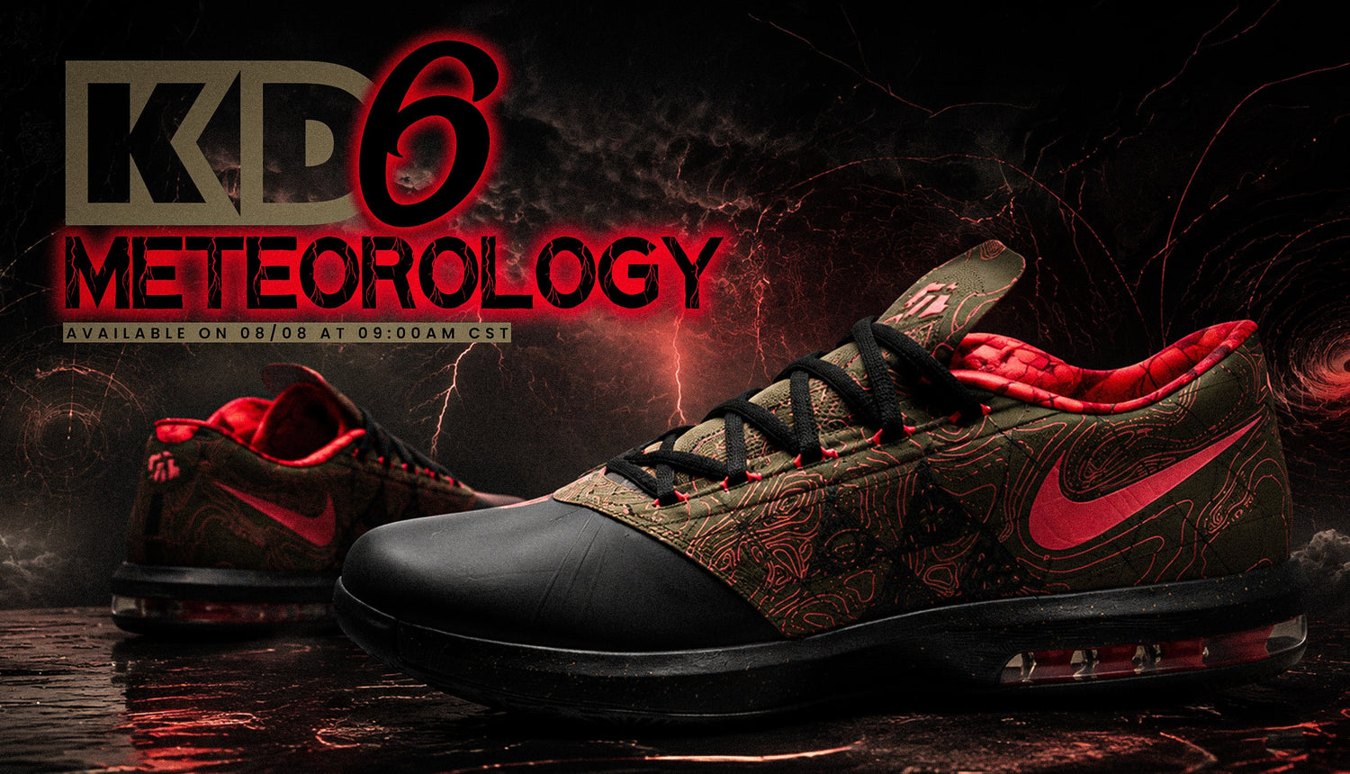 NIKE KD 6 "METEOROLOGY" RETURNS: THE NEW WEATHER-THEMED CLASSIC IS BACK