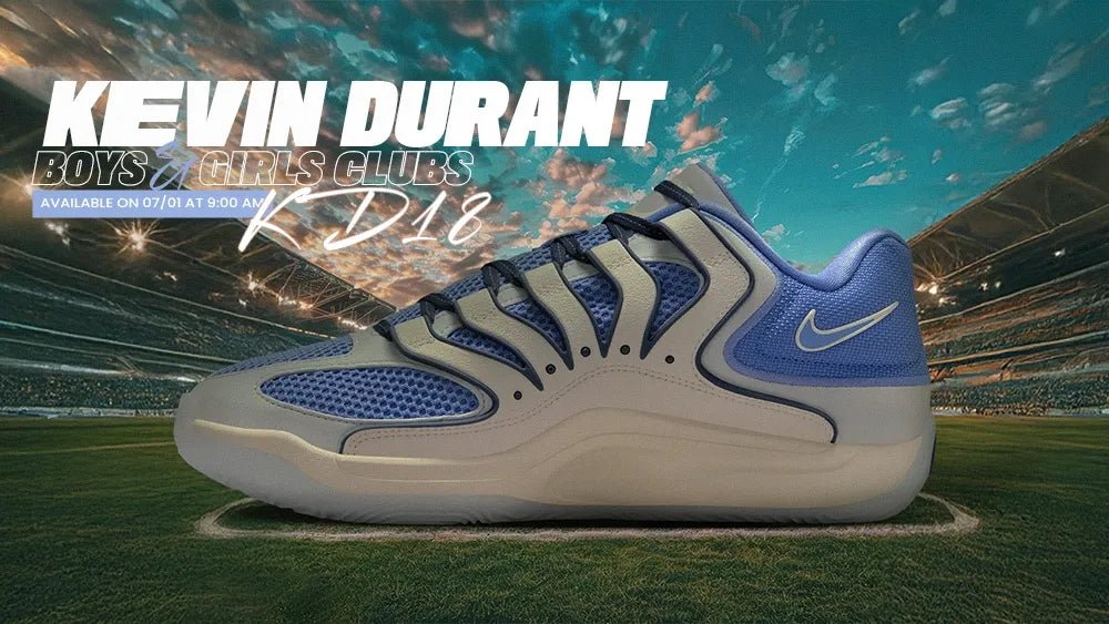 Nike KD 18 Honors KD’s Roots With “Boys & Girls Clubs” Release - Tops and Bottoms USA