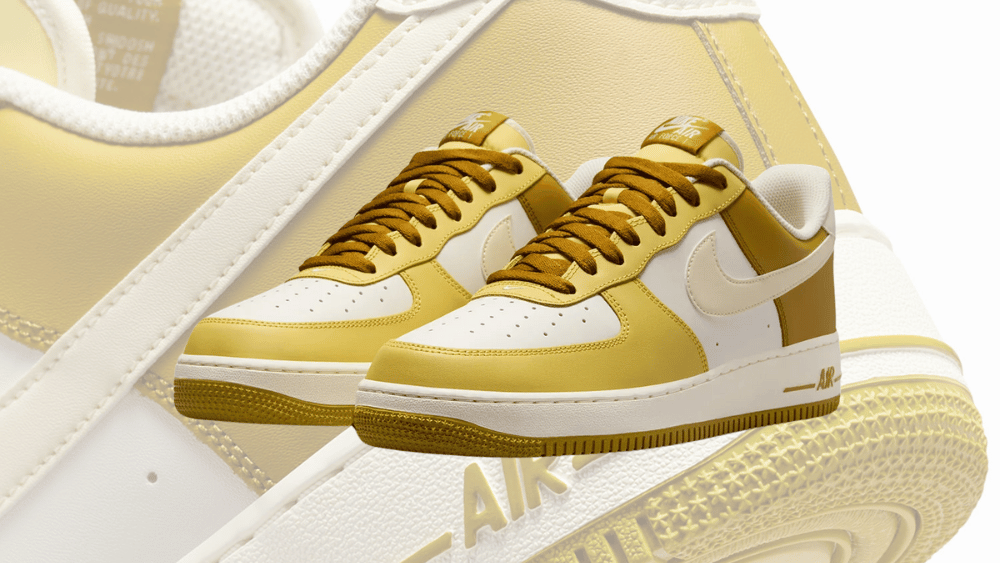 Men's Air Force 1 07 "Bronzine Saturn Gold" - Tops and Bottoms USA