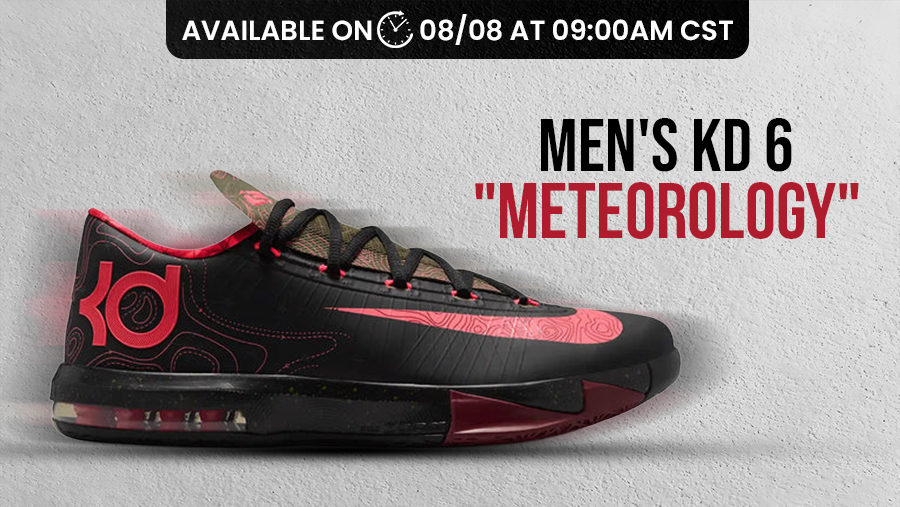 NIKE KD 6 "METEOROLOGY" RETURNS: THE NEW WEATHER-THEMED CLASSIC IS BACK