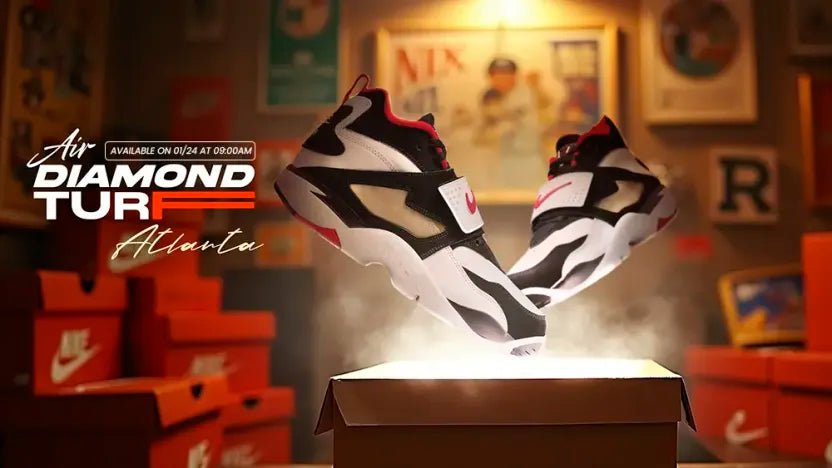Retro Heat Alert: The Nike Air Diamond Turf "49ers"  Drops Soon! - Tops and Bottoms USA