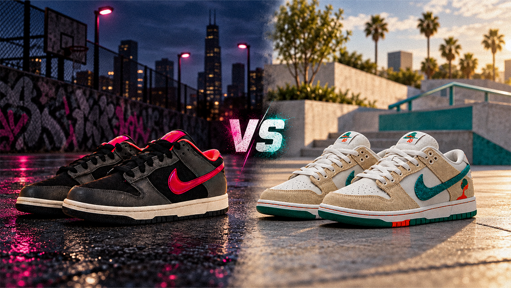Nike Dunk vs. Nike SB Dunk: From Basketball to Skateboarding