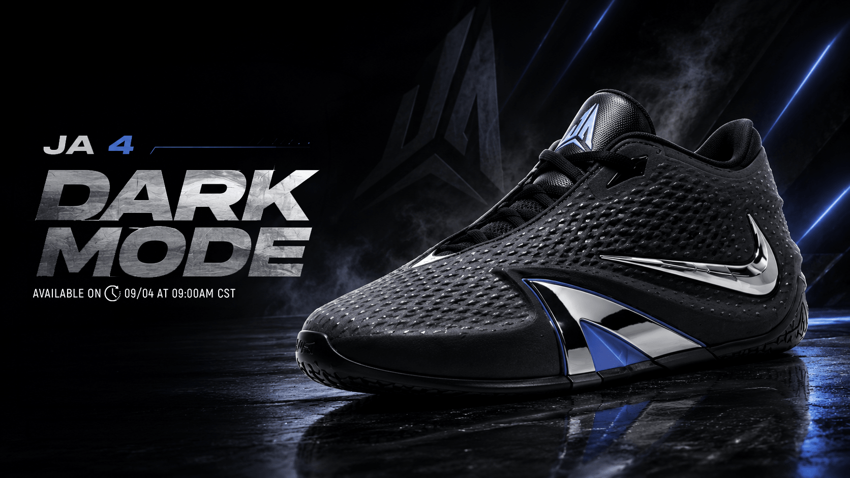 Nike Ja 4 “Dark Mode” Is Bringing the Heat This September!