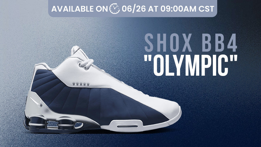 NIKE SHOX BB4 “OLYMPIC”: THE RETURN OF VINCE CARTER'S LEGENDARY SNEAKER