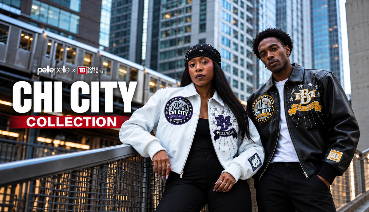 Pelle Pelle x Tops and Bottoms: The Collaboration Is Back, and This Time It's Chi City