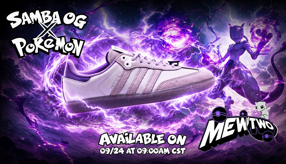 adidas Samba OG x Pokémon “Mewtwo” Is Bringing Psychic Energy to the Samba!