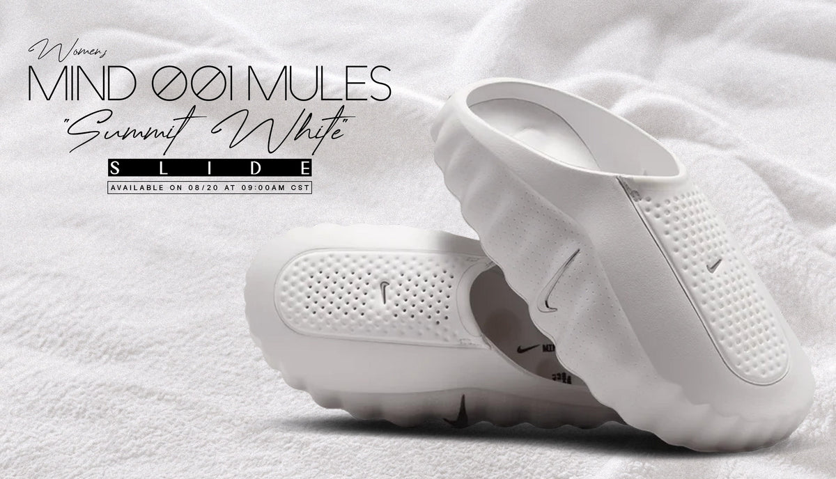 Nike Mind 001 "Summit White" Arrives with Premium Comfort and Clean Style