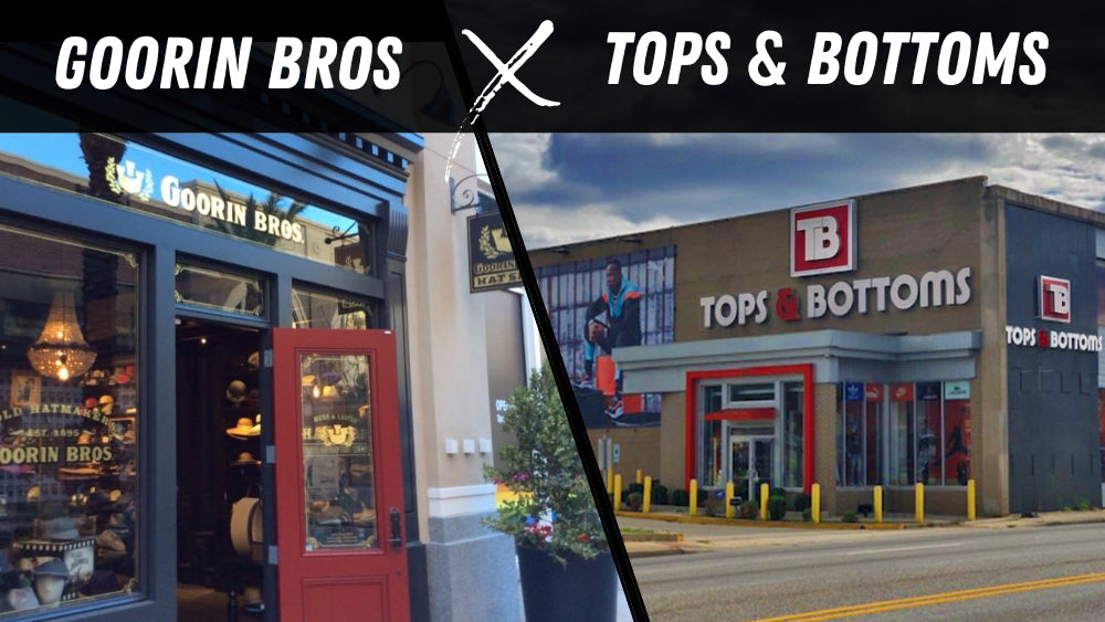 Goorin Bros X Tops and Bottoms USA