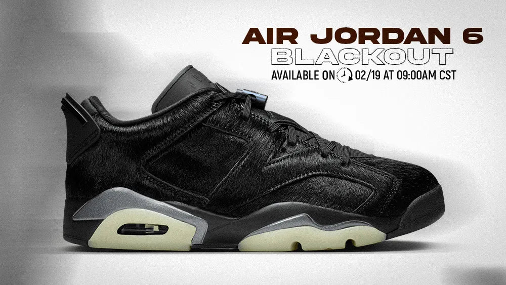 Air Jordan 6 Low “Blackout”: Stealth Styling With Timeless Jordan DNA