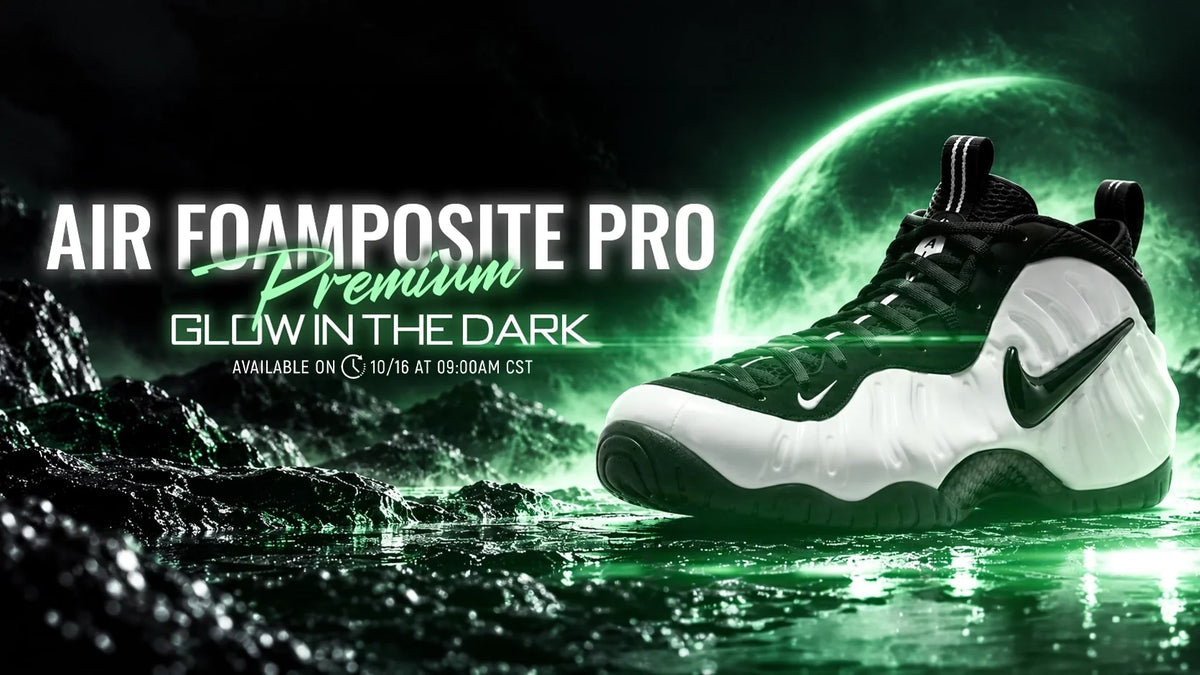 Nike Air Foamposite Pro Premium “Glow In Dark” Is Ready to Light It Up!
