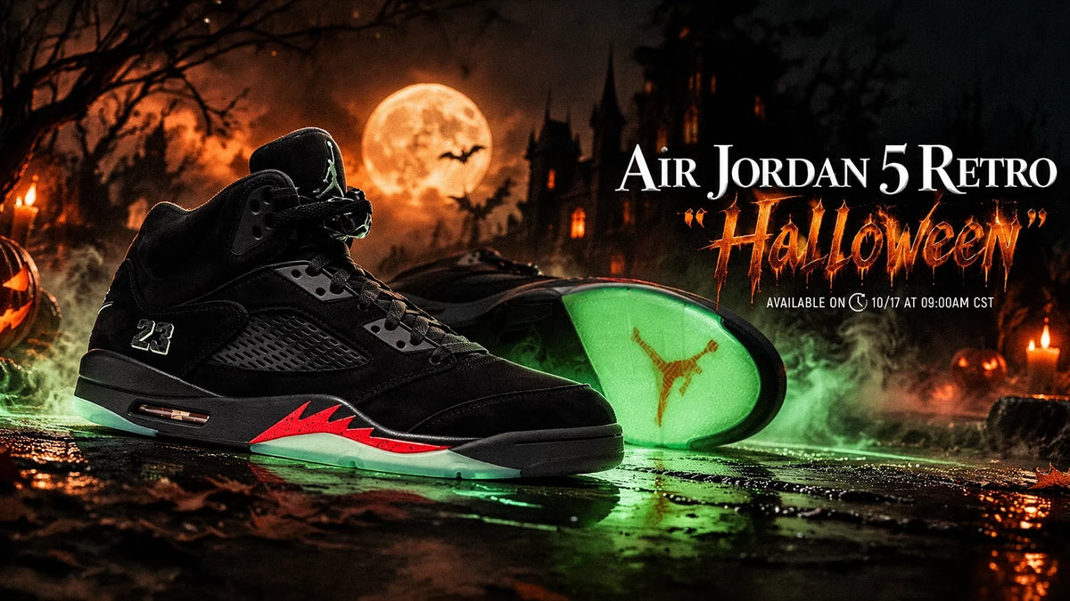 Air Jordan 5 Retro “Halloween” Brings the Spooky Season Energy!