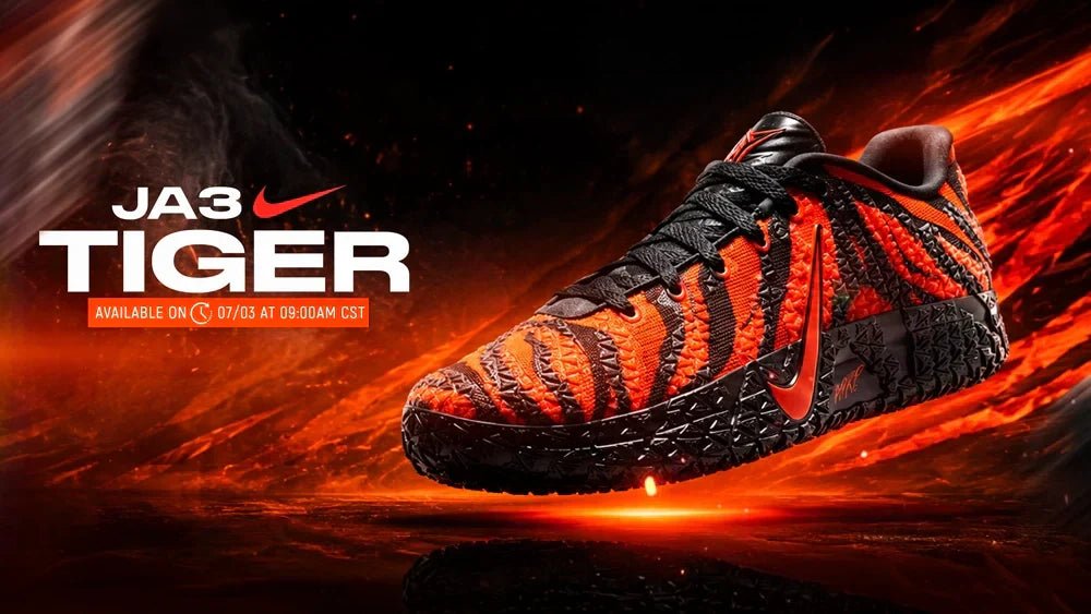 NIKE JA 3 "TIGER": BUILT ON INSTINCT