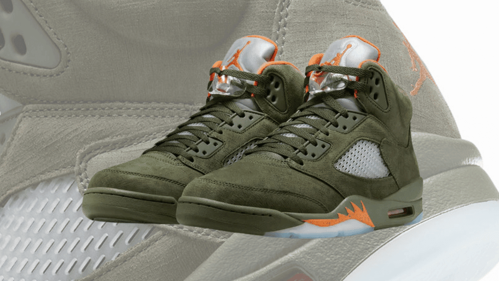 Air Jordan 5 Retro "Olive" - Tops and Bottoms USA