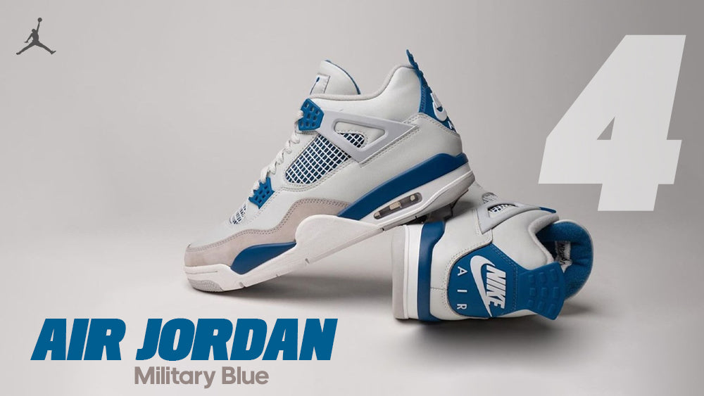 Air Jordan 4 OG "Military Blue" 2024 Retro