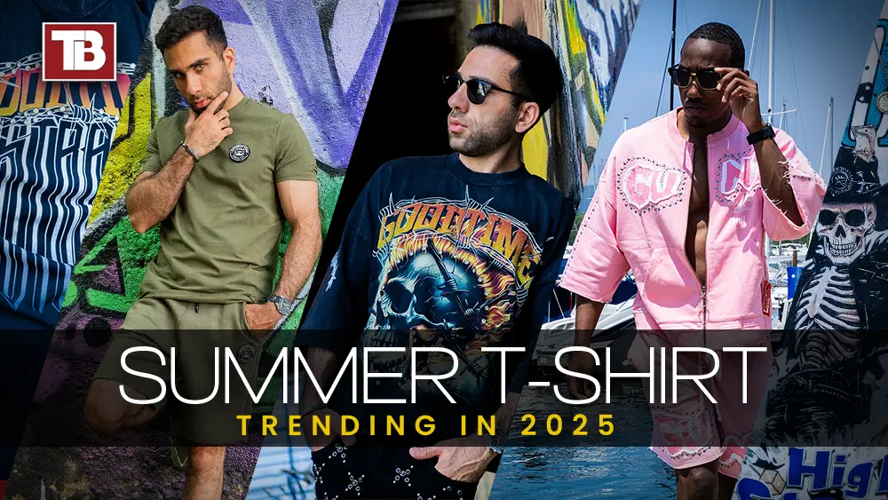 Men's Summer Tees: How to Stay Cool and Stylish This Season - Tops and Bottoms USA