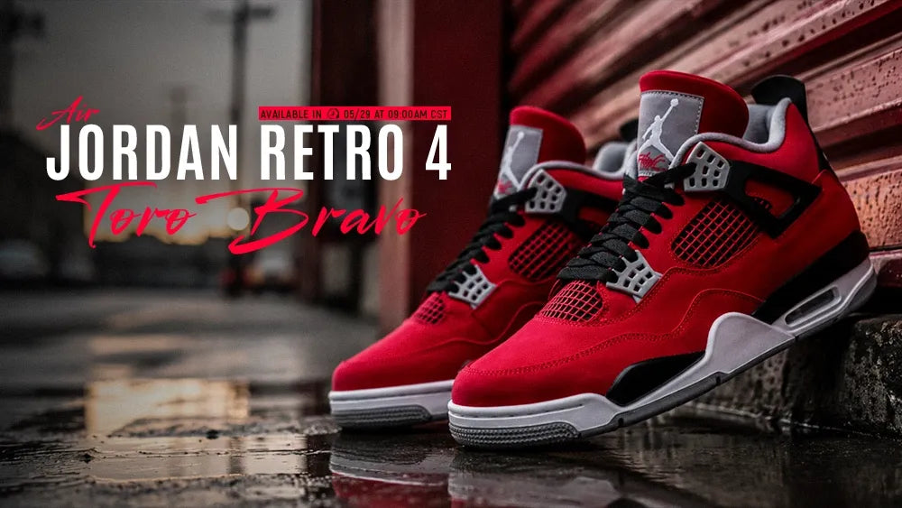 AIR JORDAN 4 “TORO BRAVO”