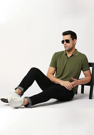 Men’s Clean-Cut Polo Tees - Tops and Bottoms USA