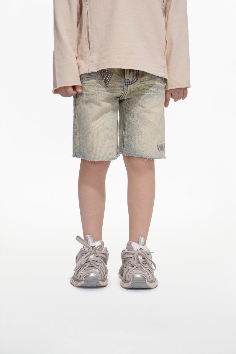 Kid's Denim  Vintage Wash Shorts