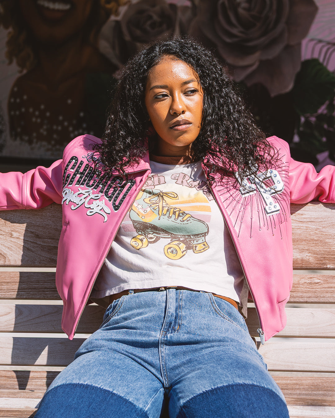 Pelle-Pelle X TB Women's Windy City Leather Jacket