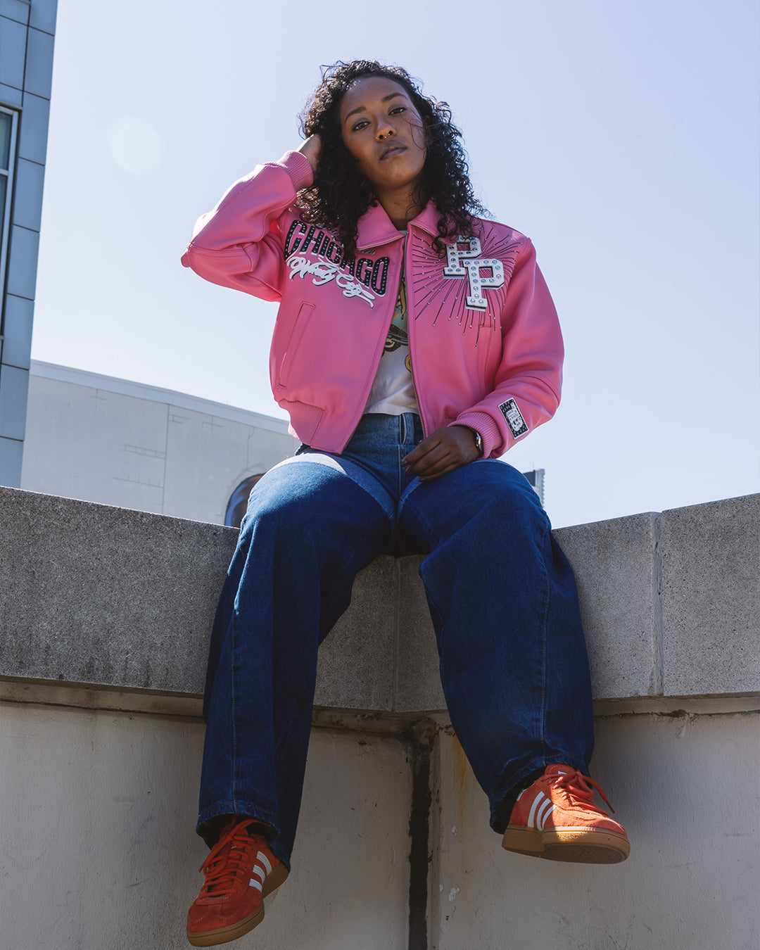 Pelle-Pelle X TB Women's Windy City Leather Jacket