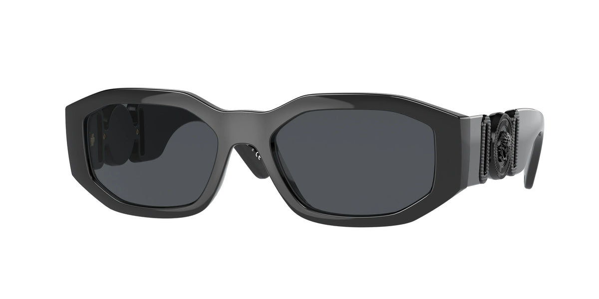 Versace Black Dark Grey Sunglasses