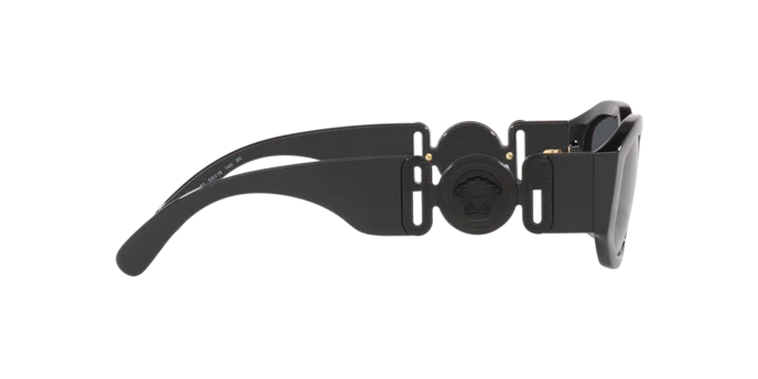 Versace Black Dark Grey Sunglasses