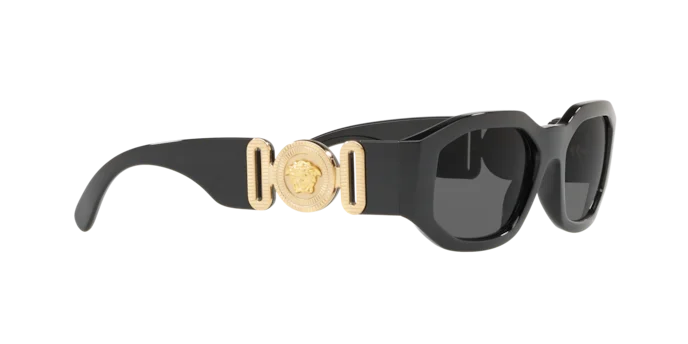 Versace Black Dark Grey Sunglasses
