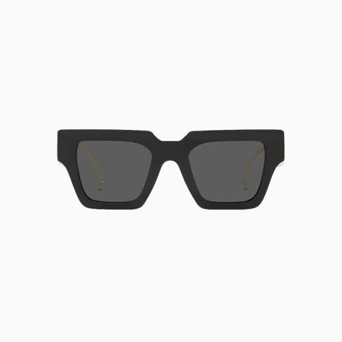 Versace 90sサングラス ヴィンテージ ケース付き 90s Vintage Logo Sunglasses Black,Gold | VERSACE US