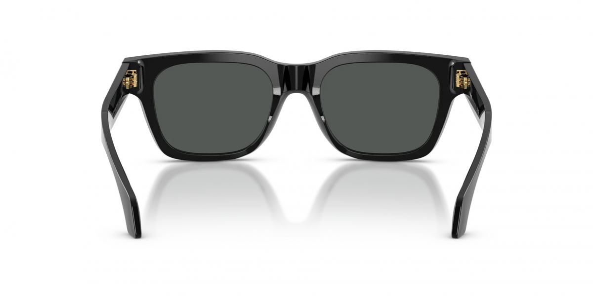 Men's Versace Black Dark Grey Sunglasses