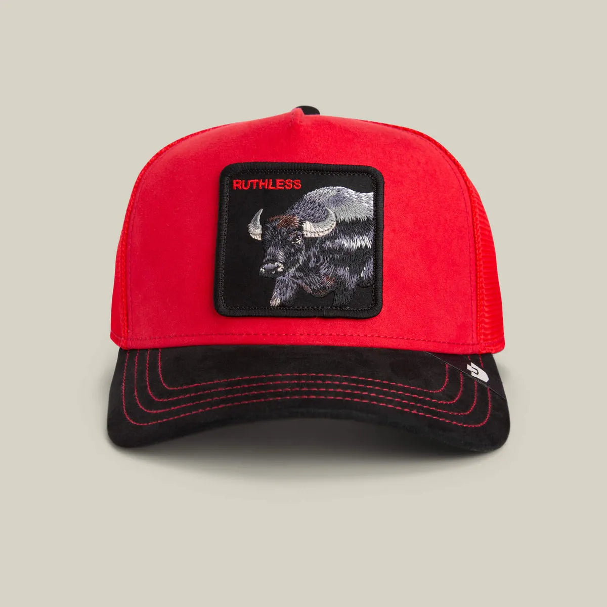 Suede Buffalo Trucker Hat