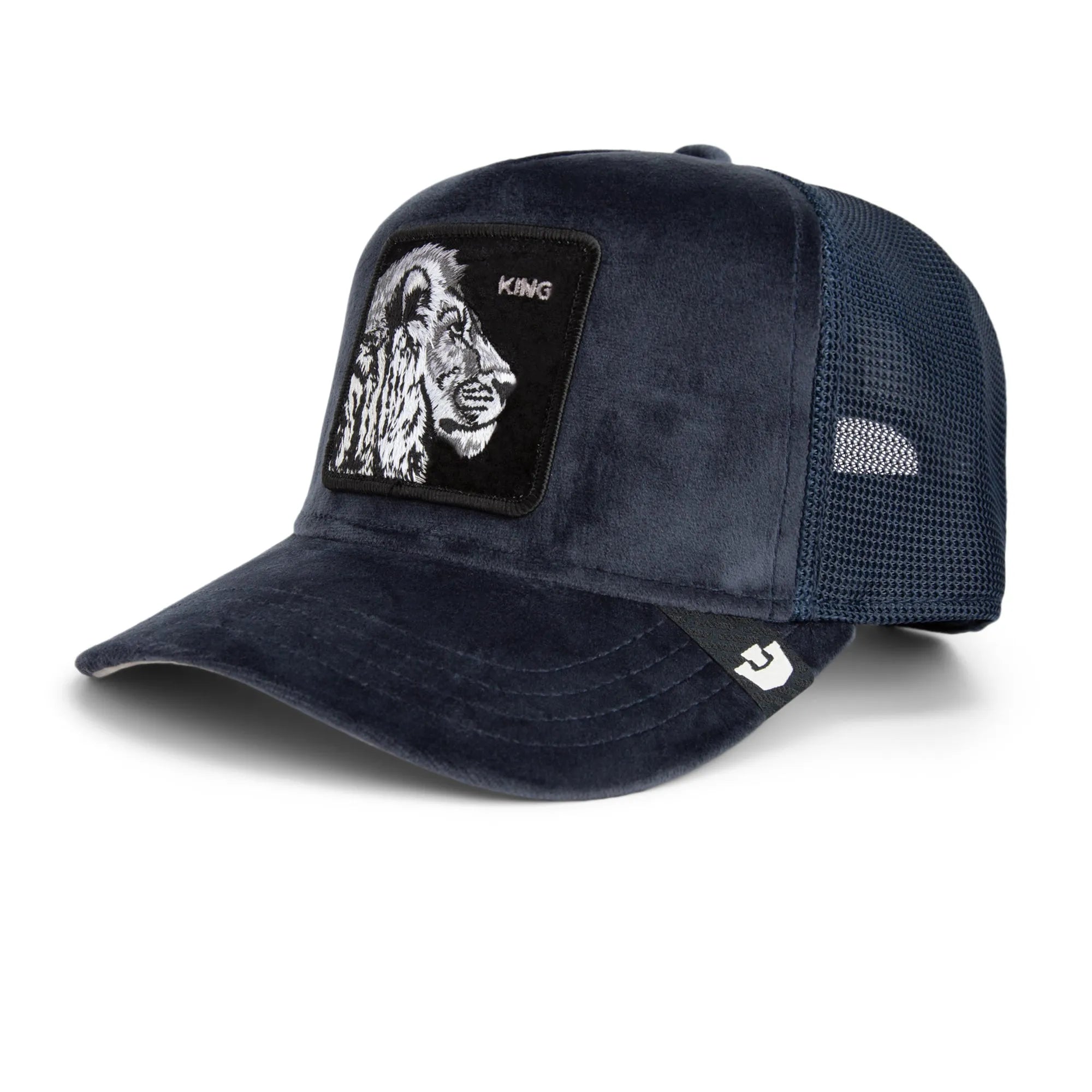 Velour Lion Trucker Hat