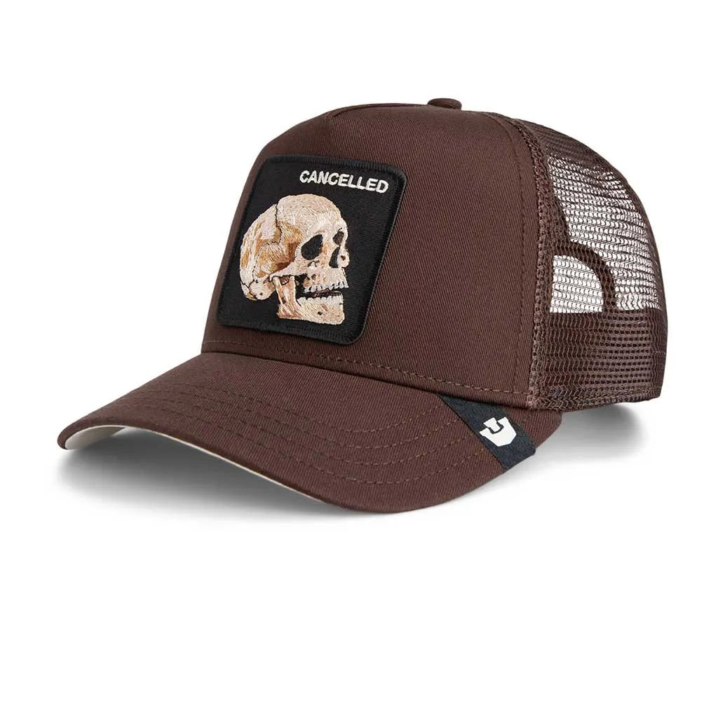 The Cancelled Skull Trucker Hat