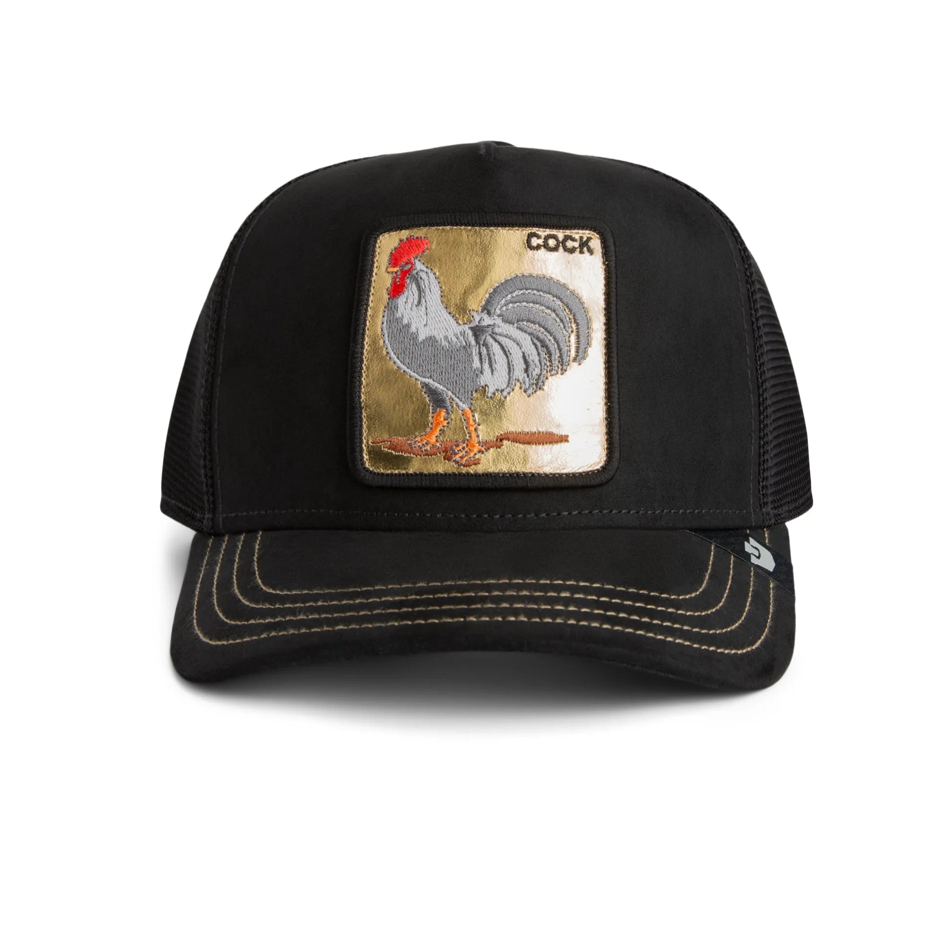 Golden Cock Trucker Hat