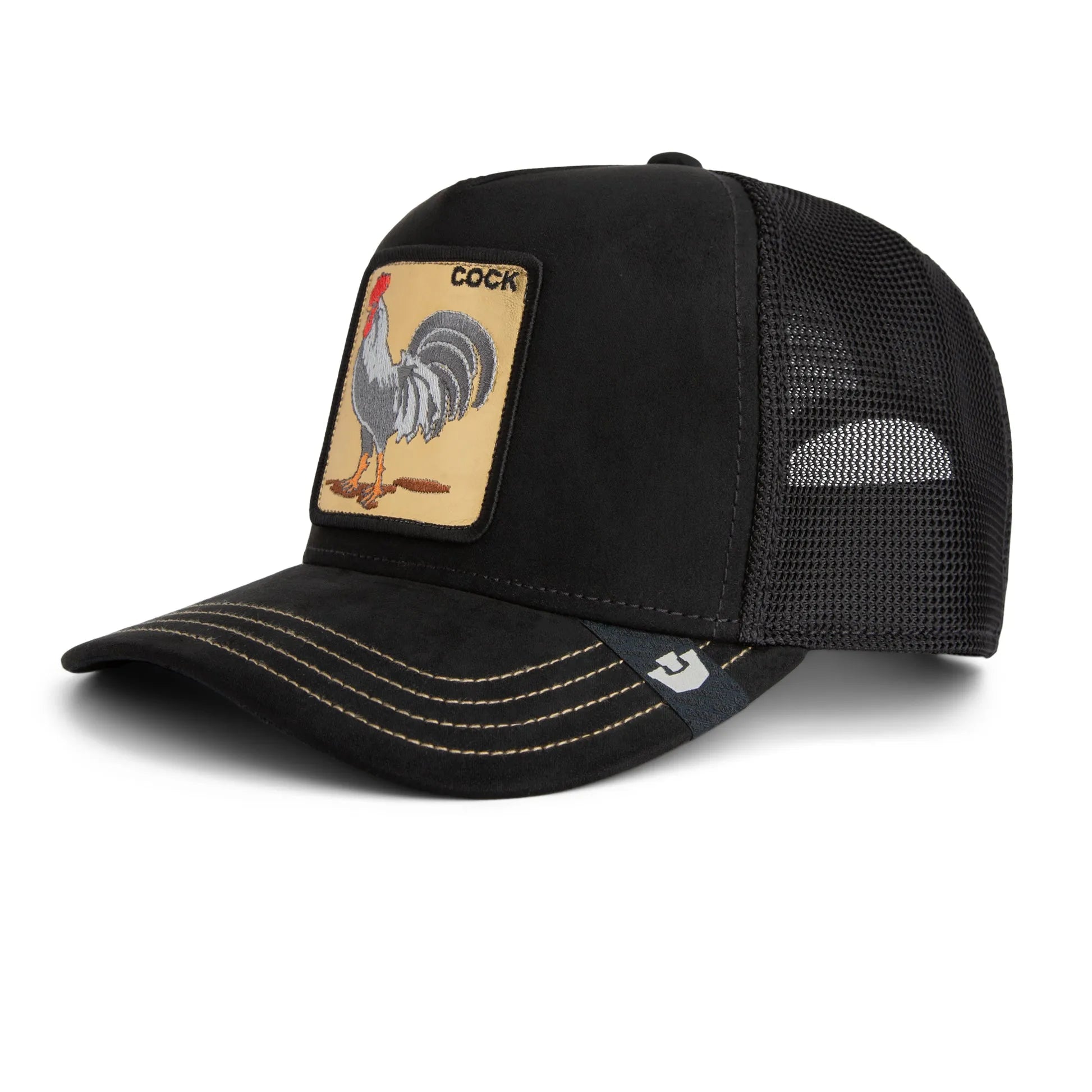Golden Cock Trucker Hat