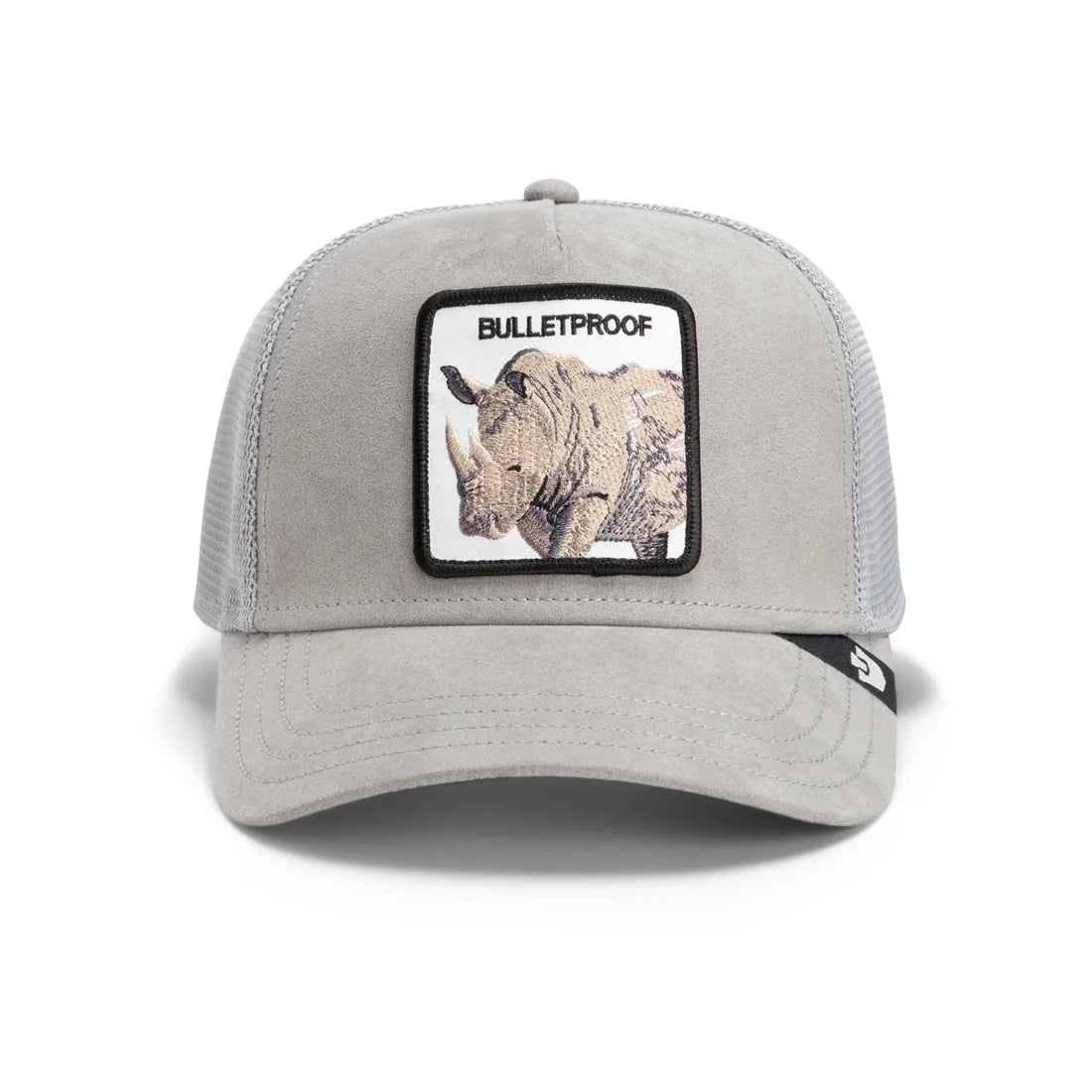 Suede Rhino Trucker Hat
