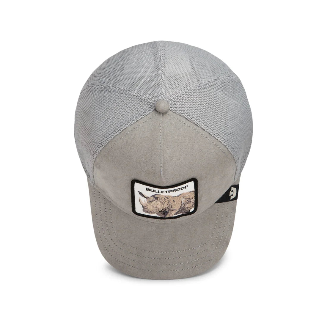 Suede Rhino Trucker Hat
