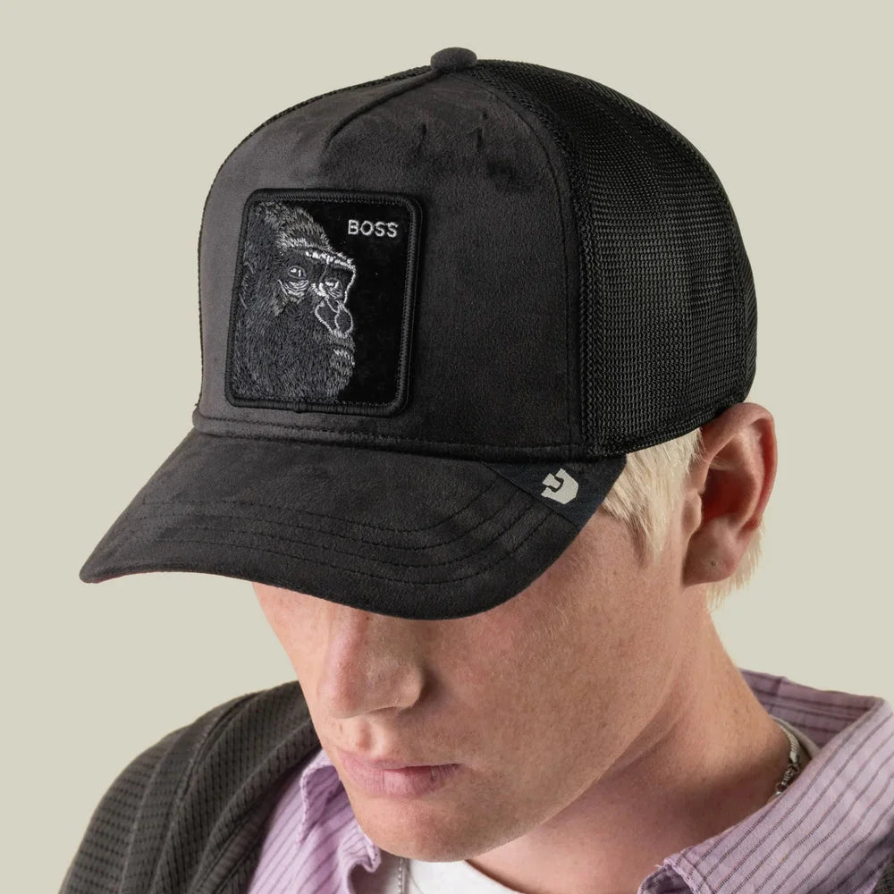 Velour Boss Trucker Hat