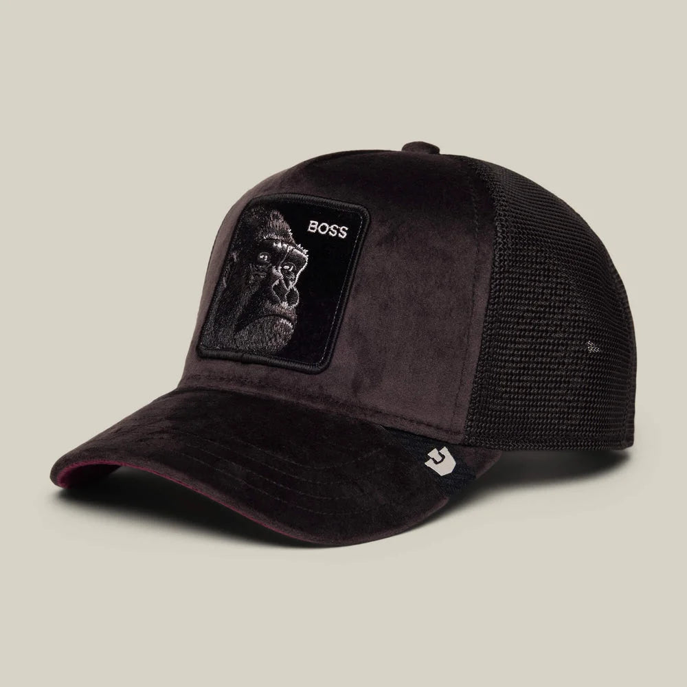 Velour Boss Trucker Hat