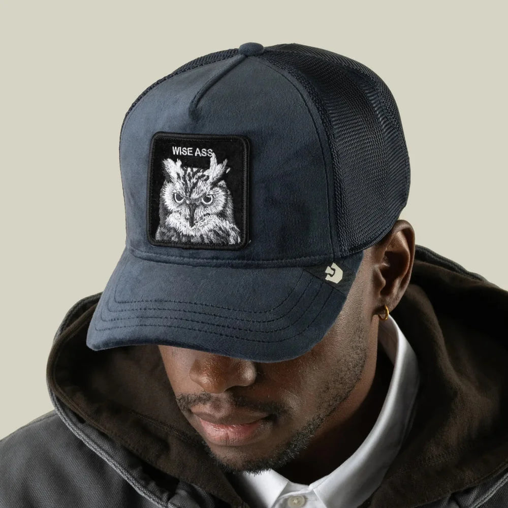 Velour Wise Ass Trucker Hat