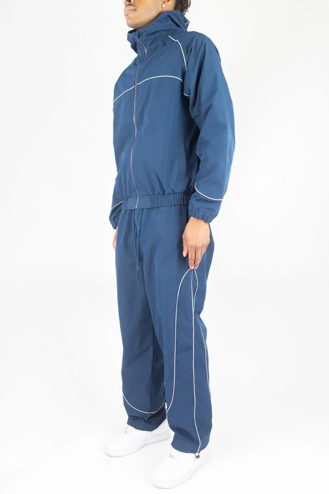 Men's Piping Ripstop Tracksuit