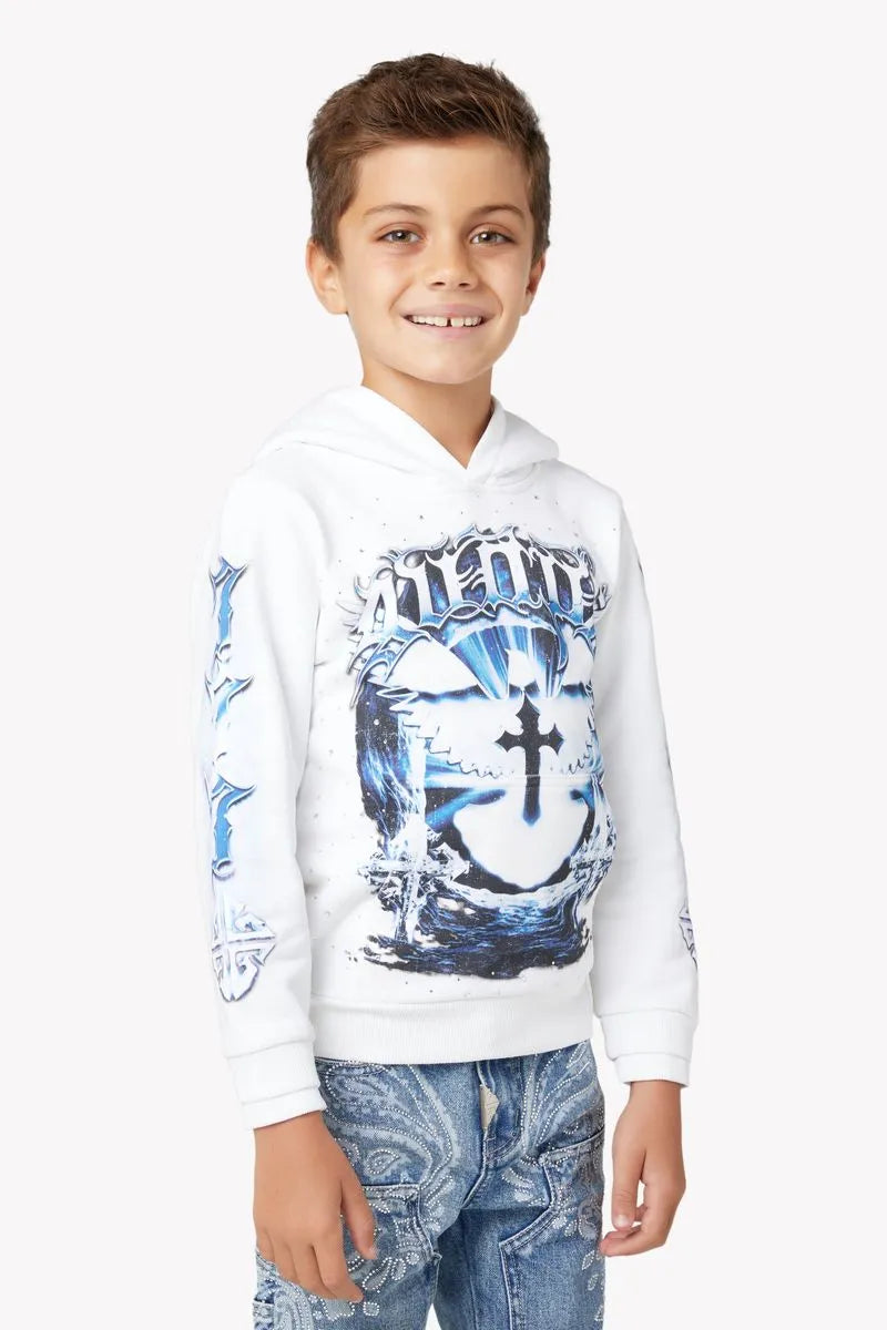 Kid's Heavens Vault Pull Over Hoodie
