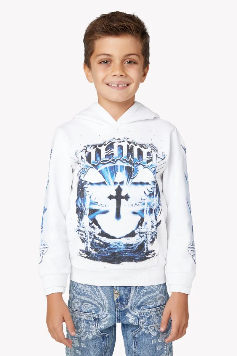 Kid's Heavens Vault Pull Over Hoodie