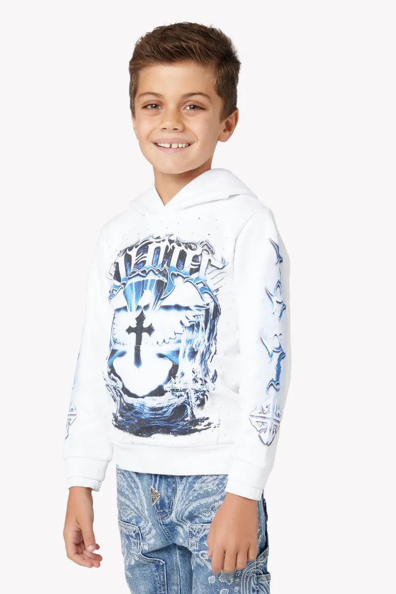 Kid's Heavens Vault Pull Over Hoodie