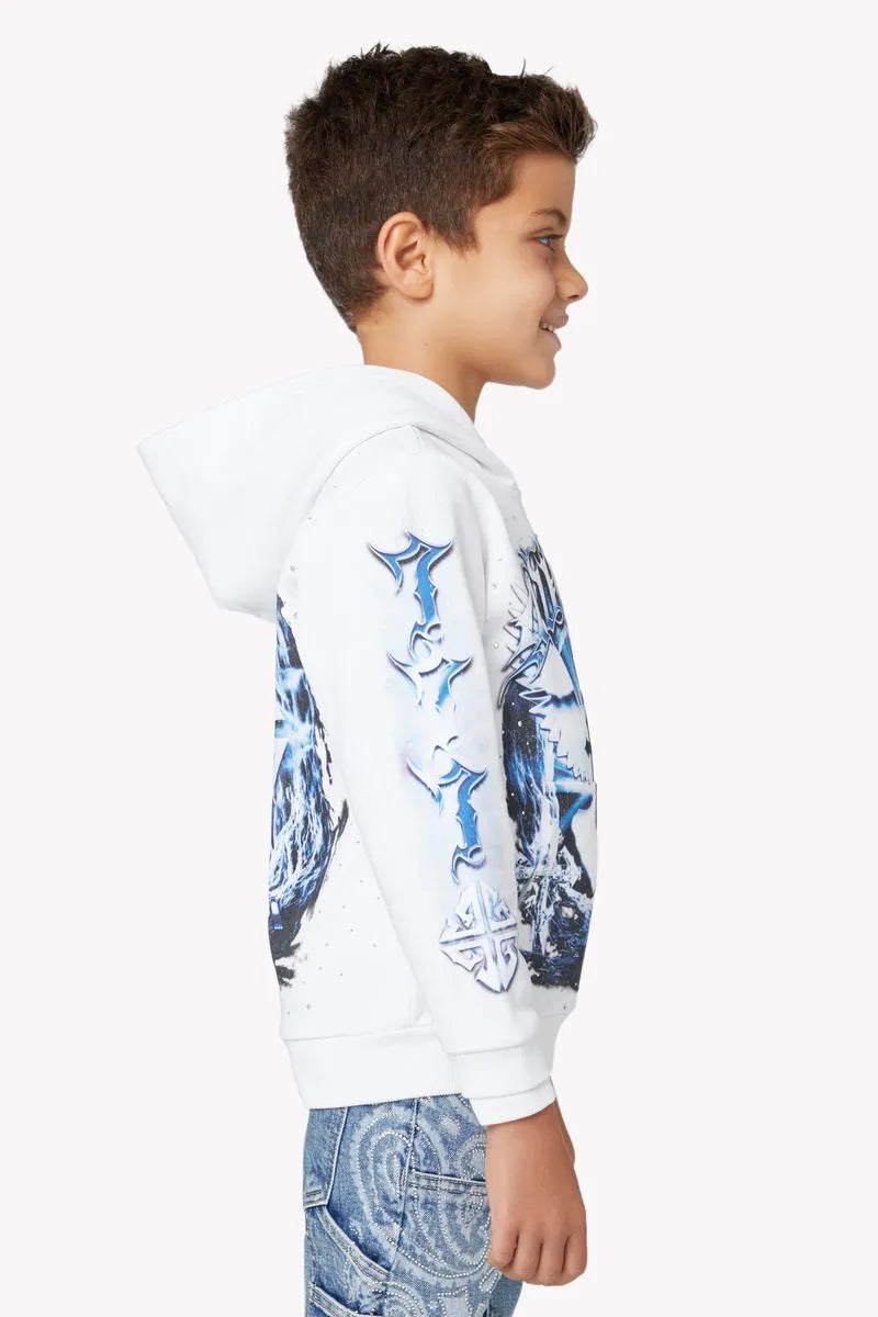 Kid's Heavens Vault Pull Over Hoodie