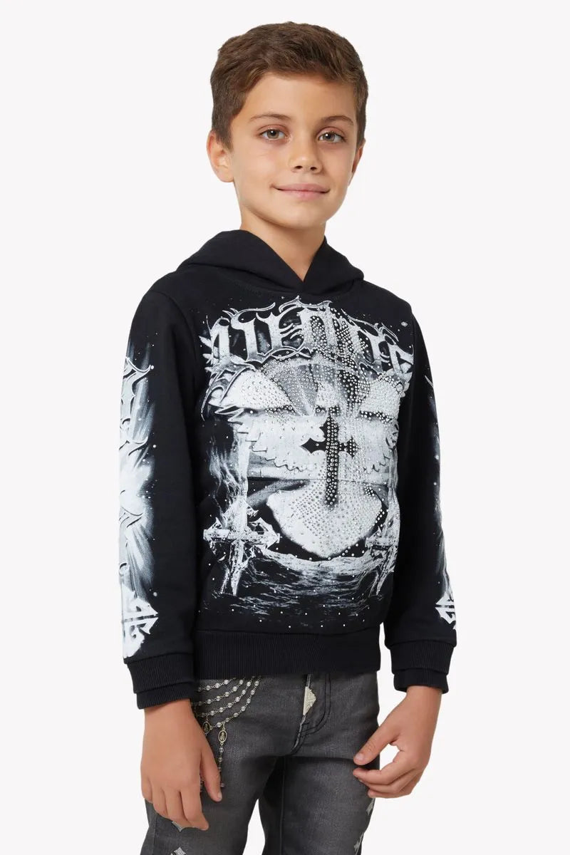 Kid's Heavens Vault Pull Over Hoodie