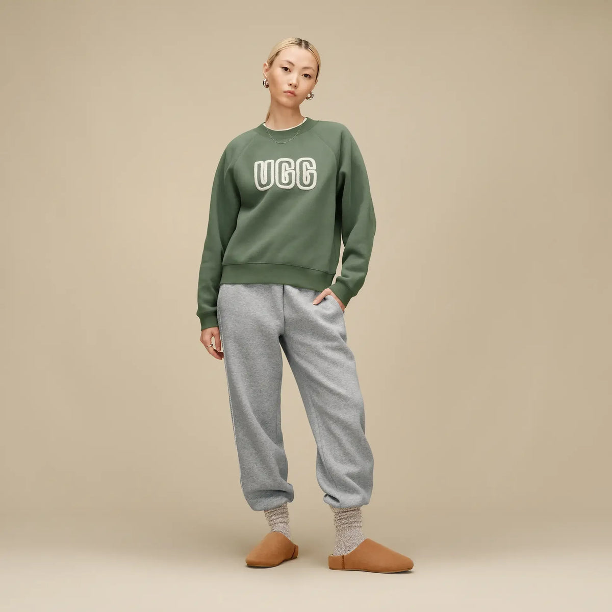 Women's UGG Logo Crewneck Sweatshirt