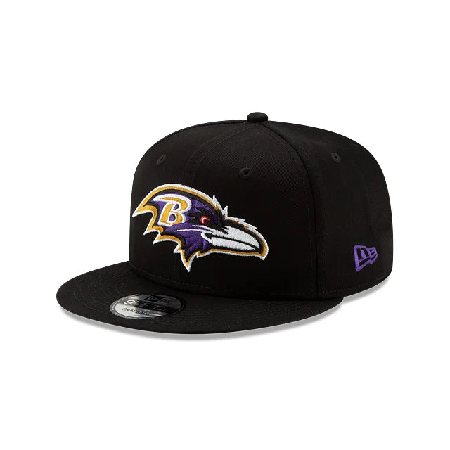 Baltimore Ravens Black NFL 9FIFTY Snapback