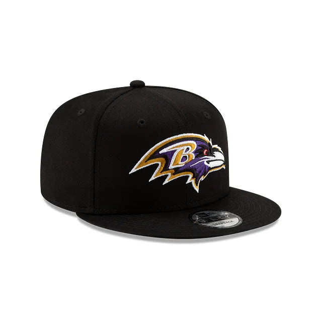 Baltimore Ravens Black NFL 9FIFTY Snapback