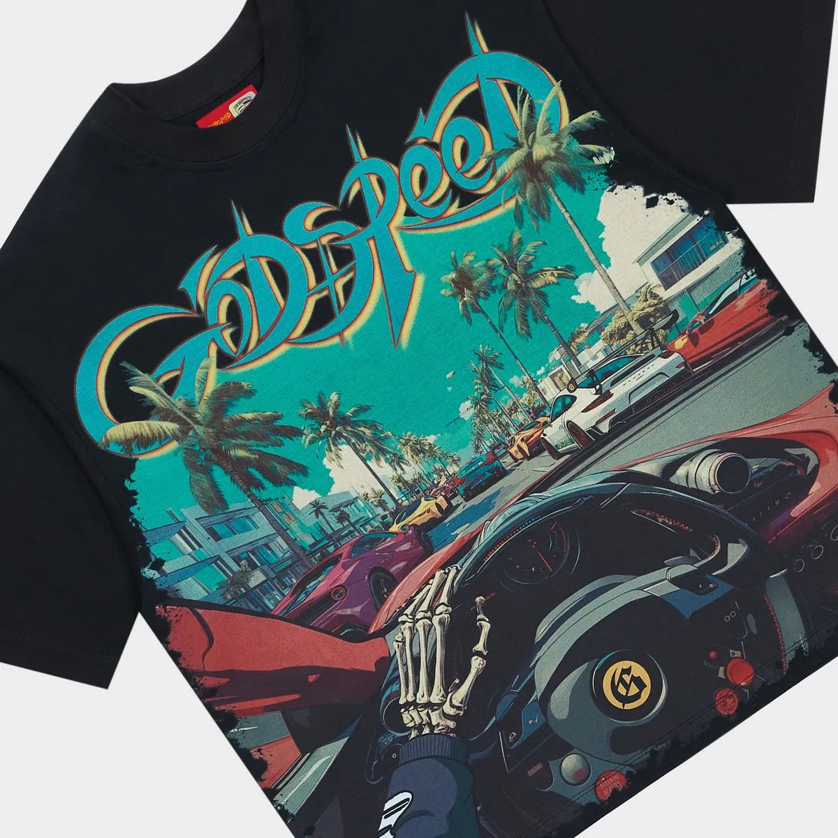 Men's Power Steering Short Sleeve T-Shirt